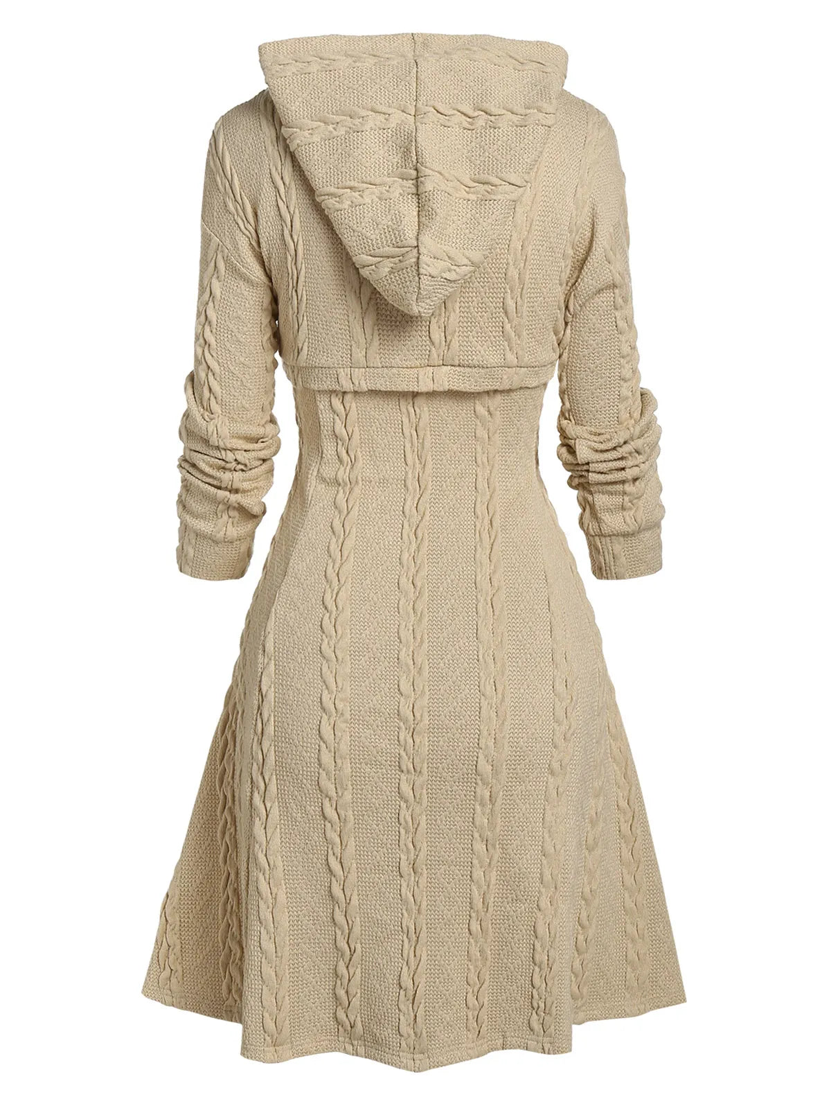 Long Sleeve Knit Sweater Dress