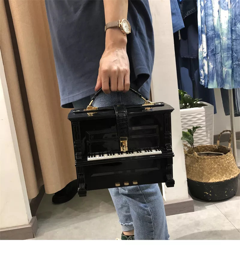 Piano Purse Shoulder HandBag