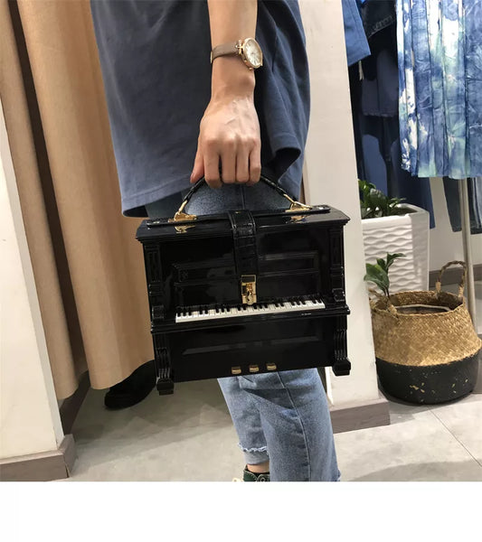 Piano Purse Shoulder HandBag