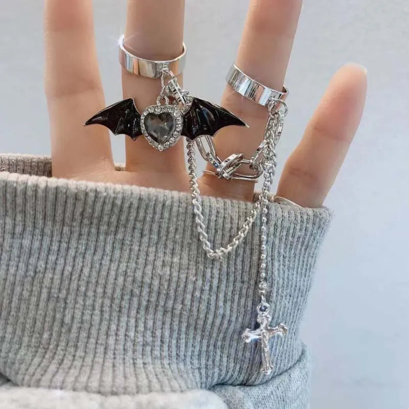 Bat Wings Chain Rings