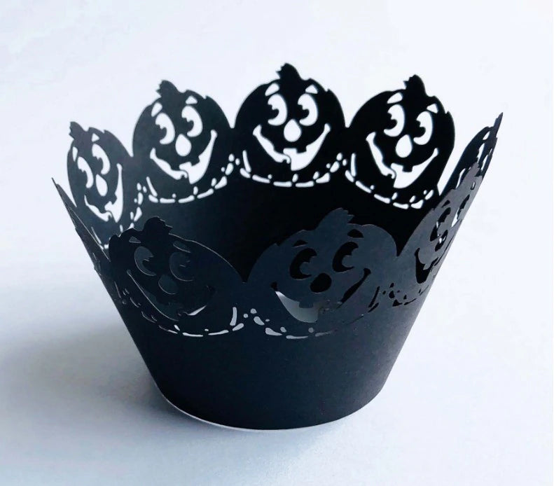 12pcs Halloween Variety Cupcake Wrappers