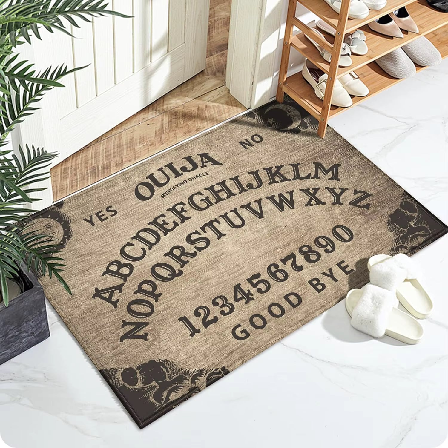 Ouija Board Door Mat Rug