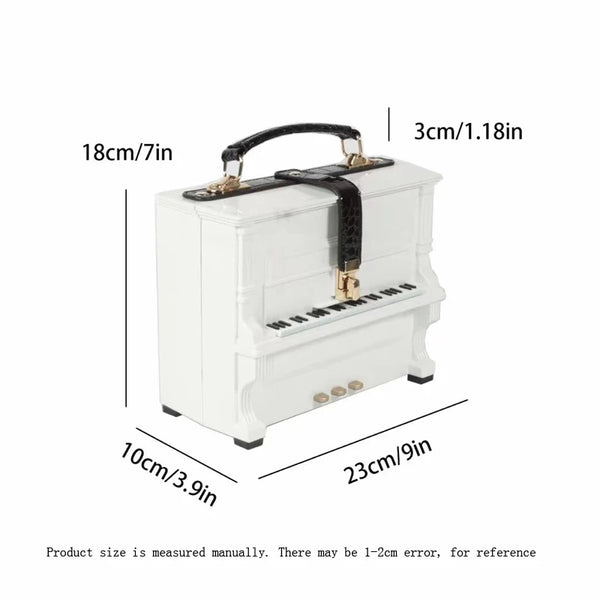 Piano Purse Shoulder HandBag