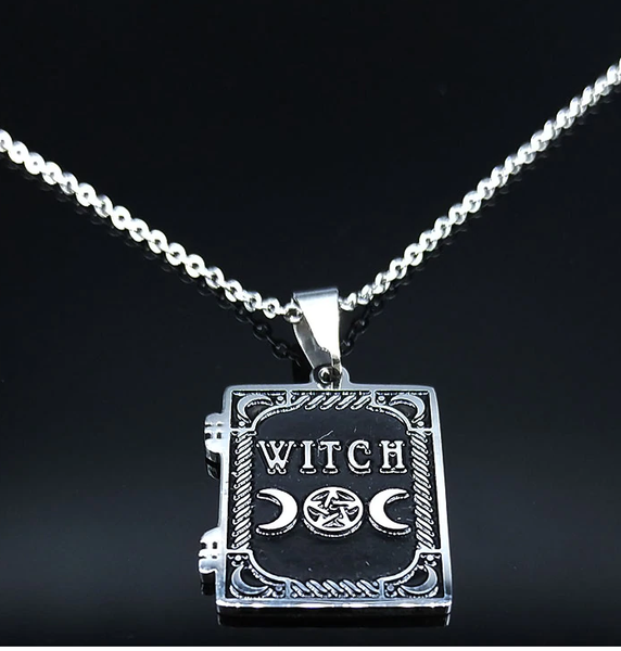 Witch Stainless Steel Necklace