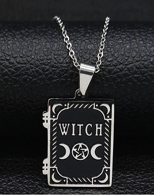 Witch Stainless Steel Necklace