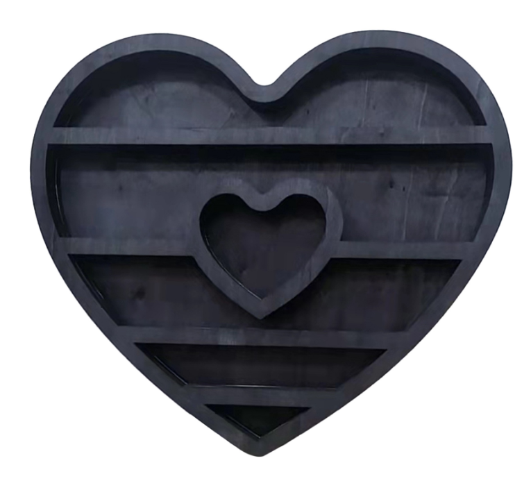 The Heart Essential Oil And Crystals Rack
