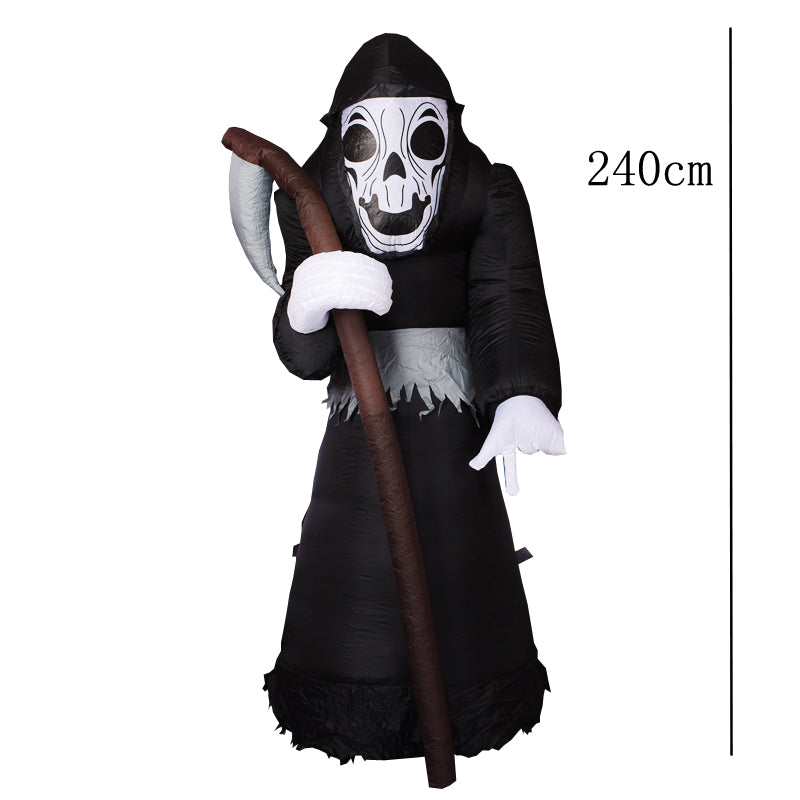 8FT Tall Inflatable Grim Reaper