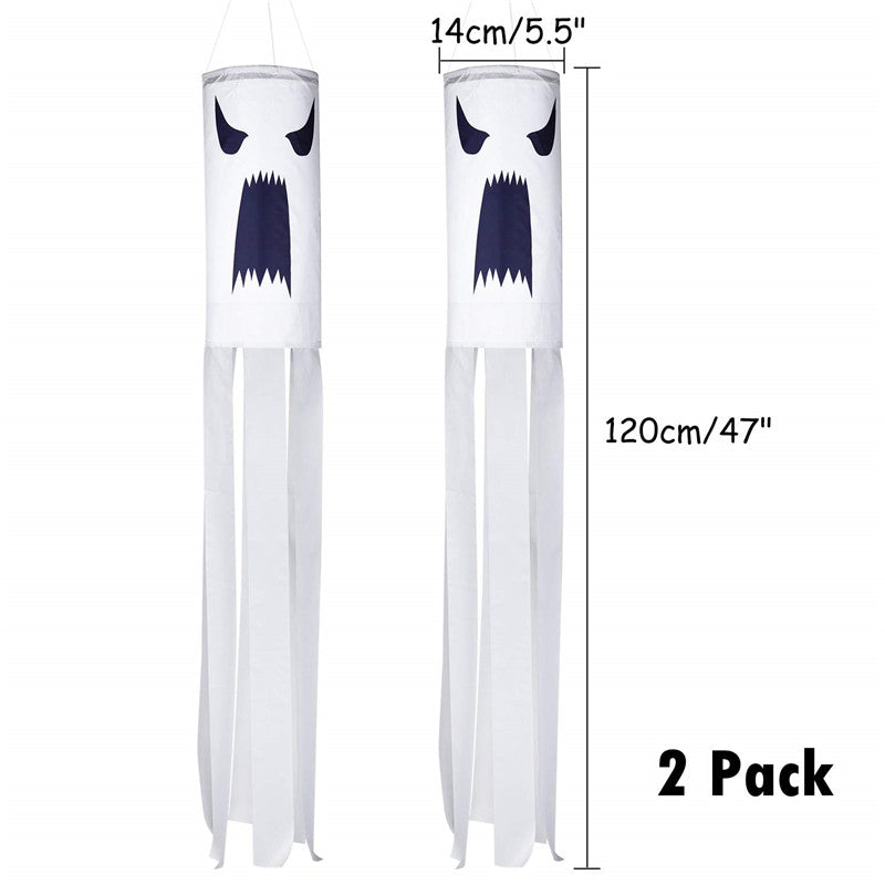 LED Light Hanging Spooky Ghost Halloween Decoration