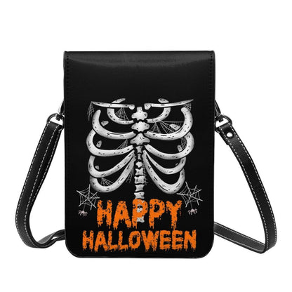 Happy Halloween Mini Skeleton Shoulder Bag
