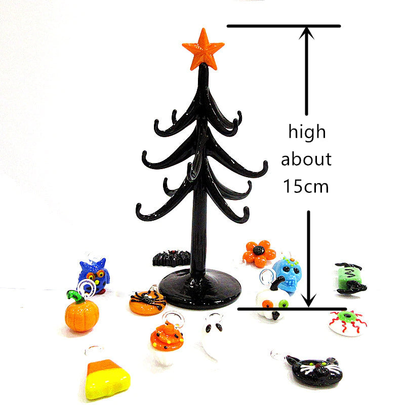 Glass Small Halloween Tree