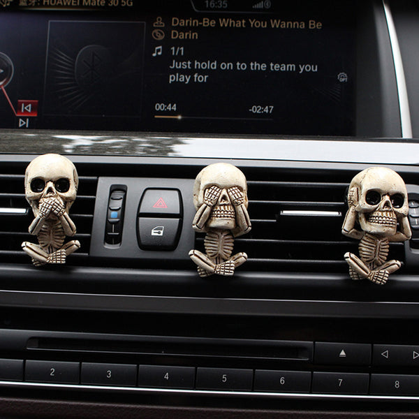 Skeleton Diffuser Skeletons Car Air Vent Diffusers 3pc Set – The Official Strange ...