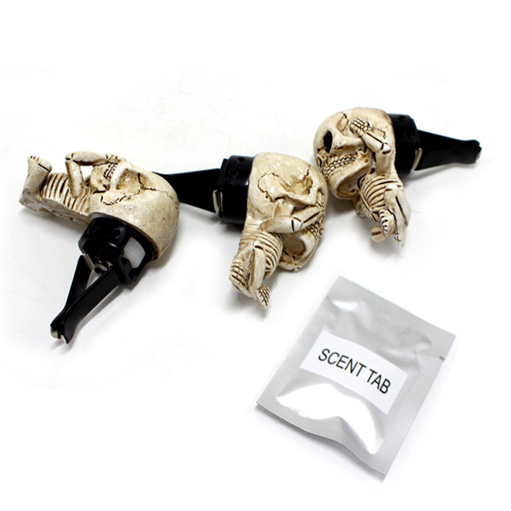 Skeletons Car Air Vent Diffusers 3pc Set