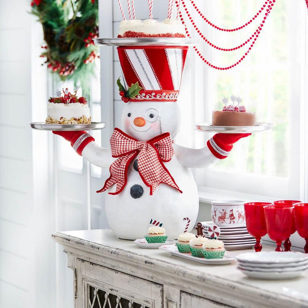 Snowman Treats Dessert Holder