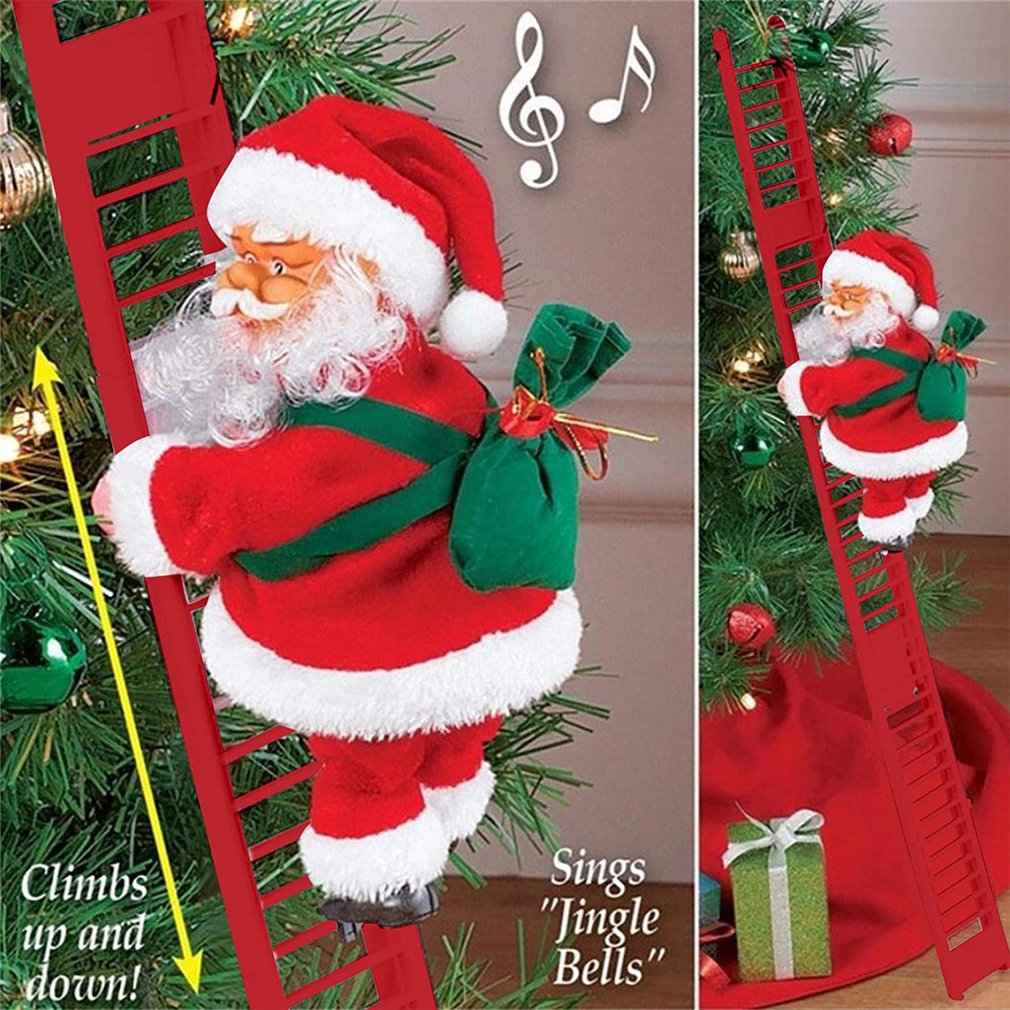 Climbing Santa Claus