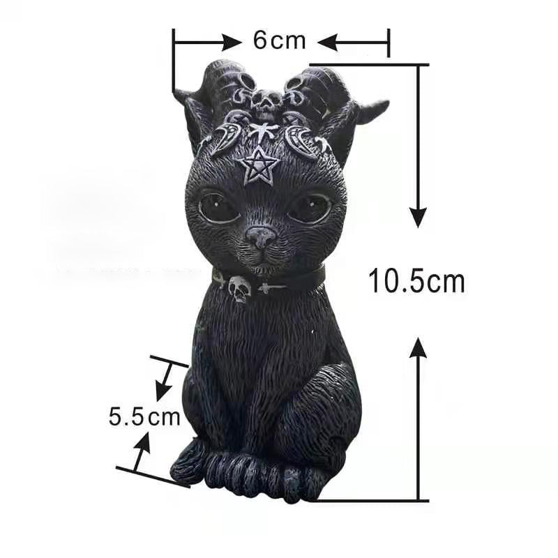 The Dark Kitty's Indoor And Outdoor Decoration 3pc Set