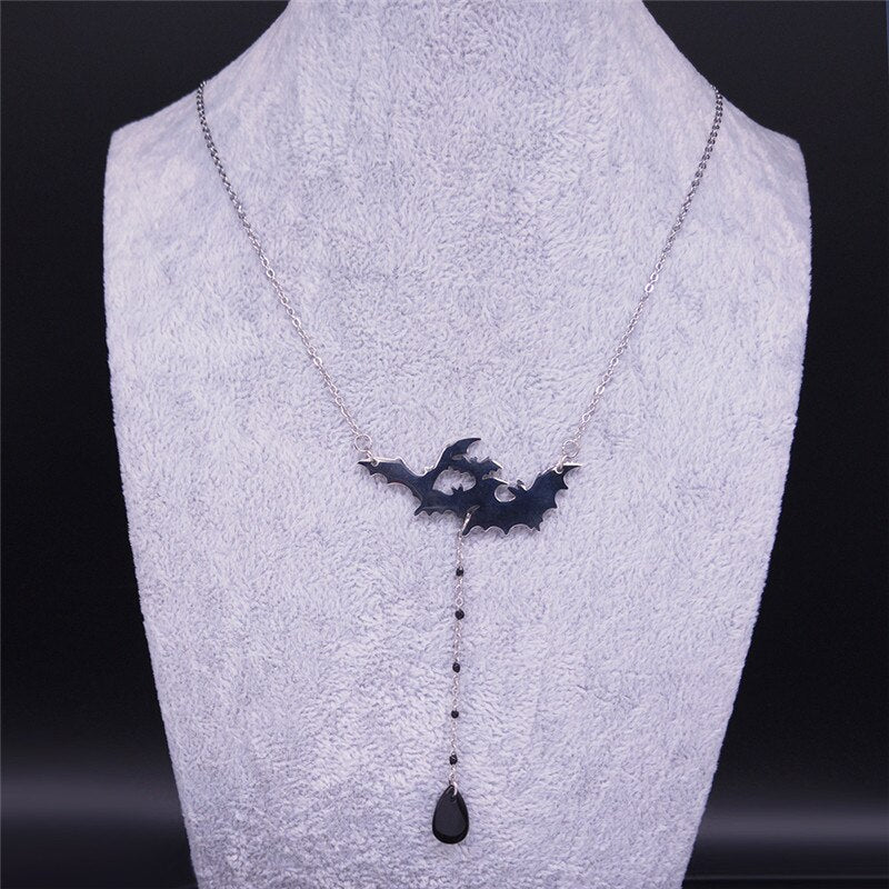 The Bats Stainless Steel Necklace