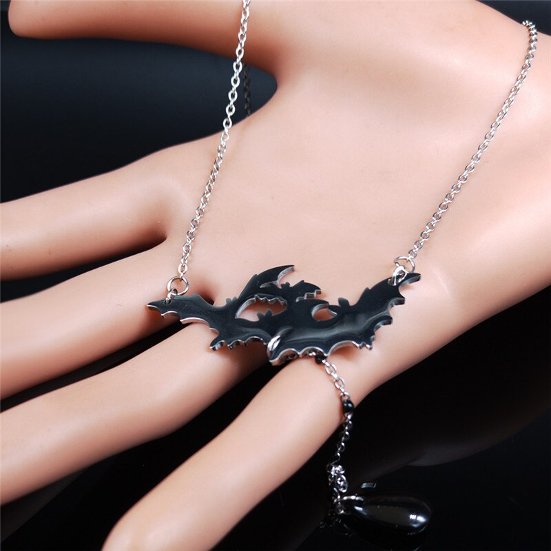 The Bats Stainless Steel Necklace