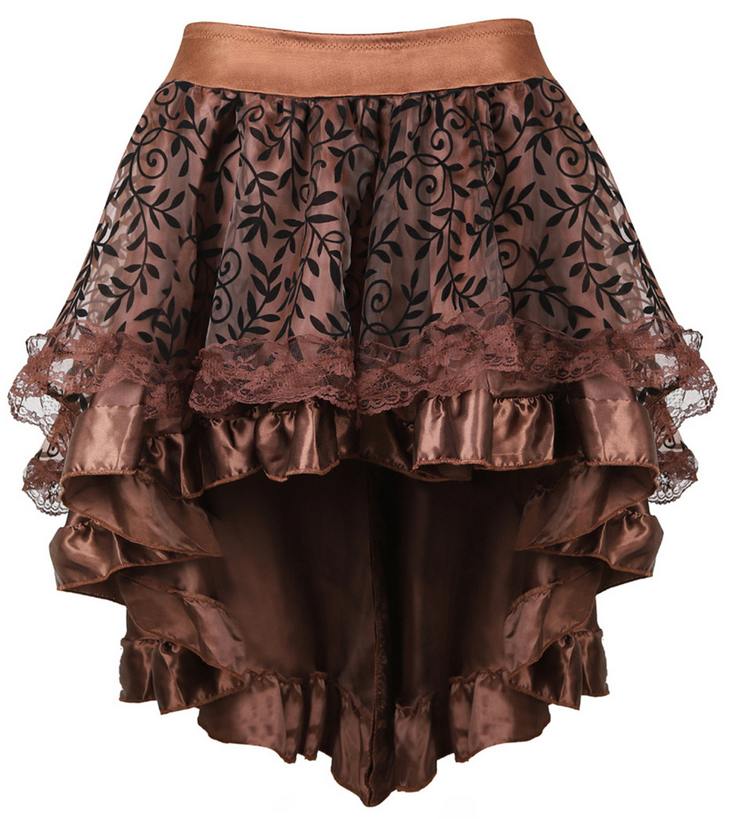 Ruffled Corset Skirt