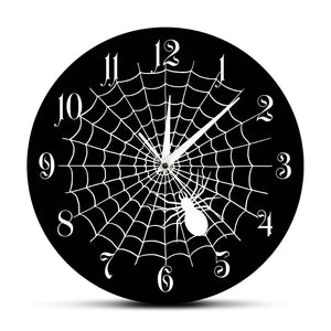Spider Web Clock
