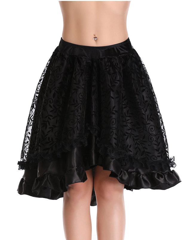 Ruffled Corset Skirt