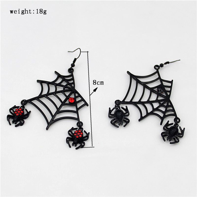 Spider Web Earrings