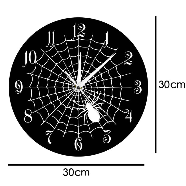 Spider Web Clock
