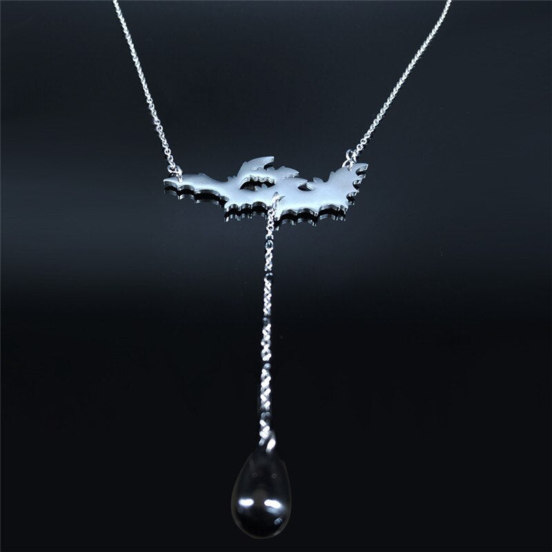 The Bats Stainless Steel Necklace