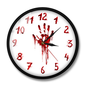 Bloody Horror Hand Clock