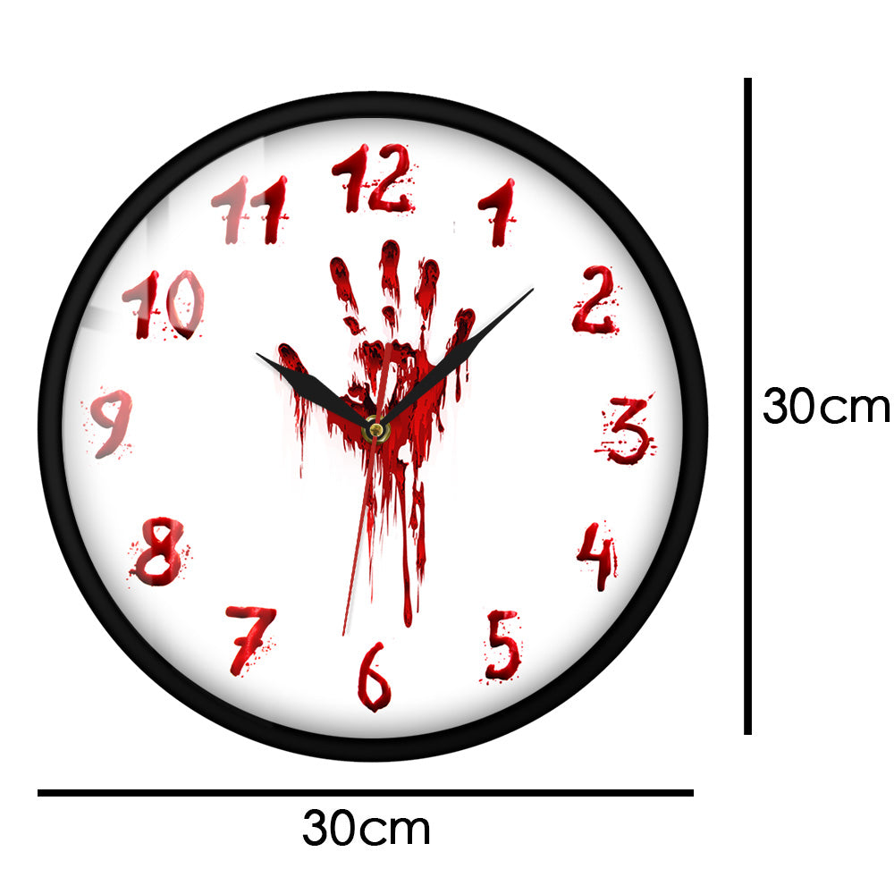Bloody Horror Hand Clock