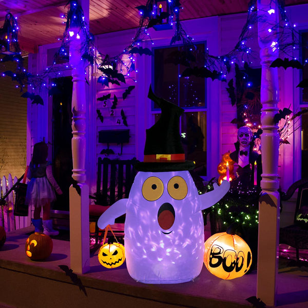 5ft Tall Halloween Inflatable Ghost
