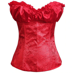 Lace Up Gothic Style Corset