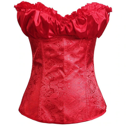 Lace Up Gothic Style Corset