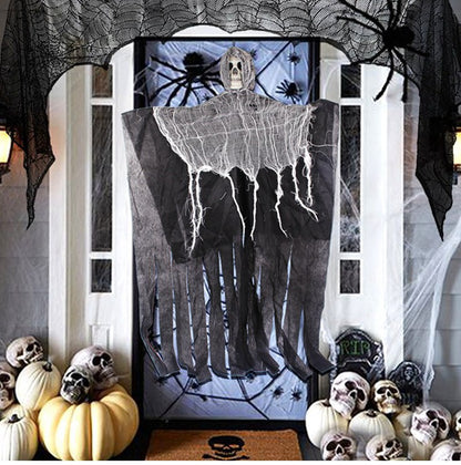 Hanging Skull Skeleton Halloween Decoration