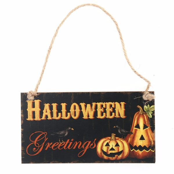 Halloween Hanging Sign Variety Decoration
