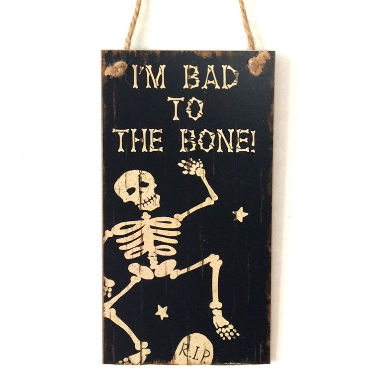 Halloween Decorative Door Signs