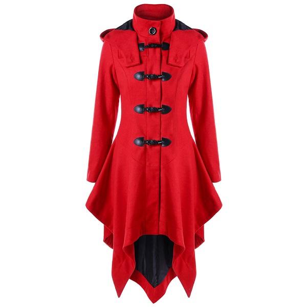 The Asymmetric Winter Slim Coat