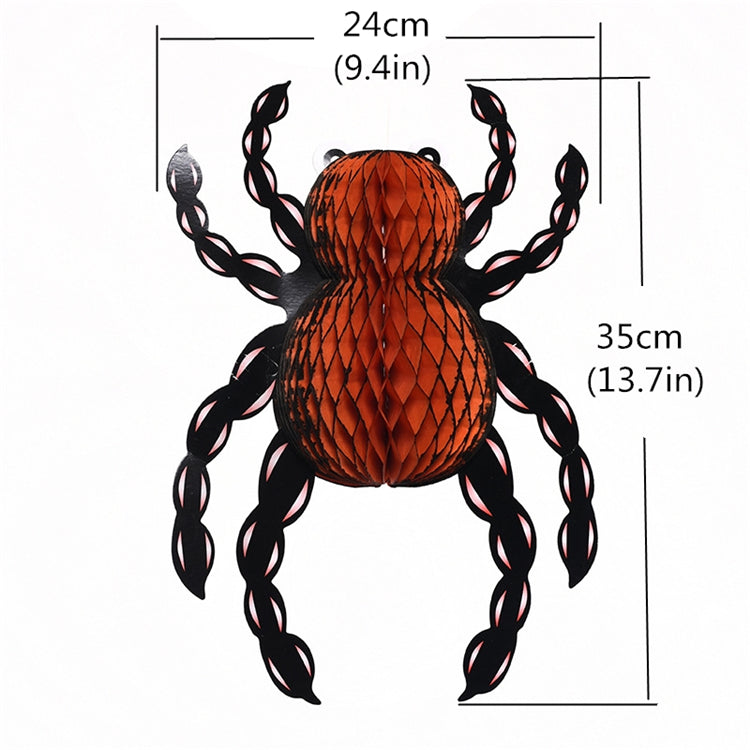 5pcs Hanging Halloween Spiders Decorations