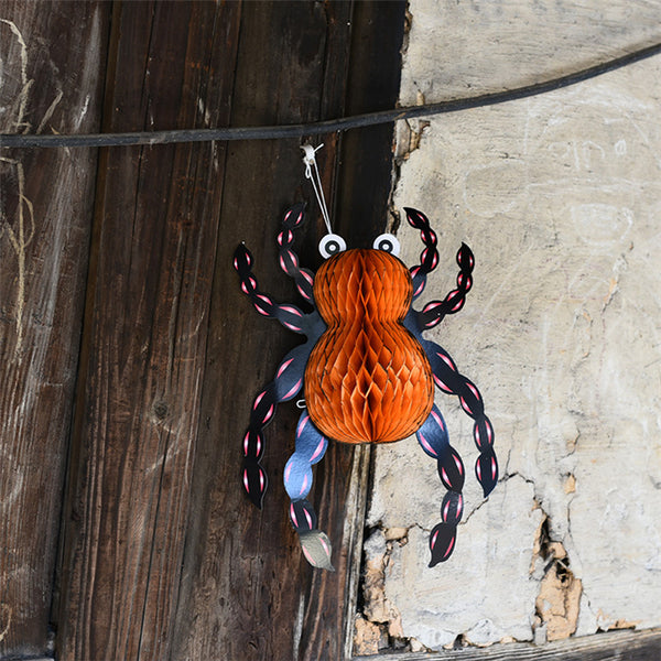 5pcs Hanging Halloween Spiders Decorations