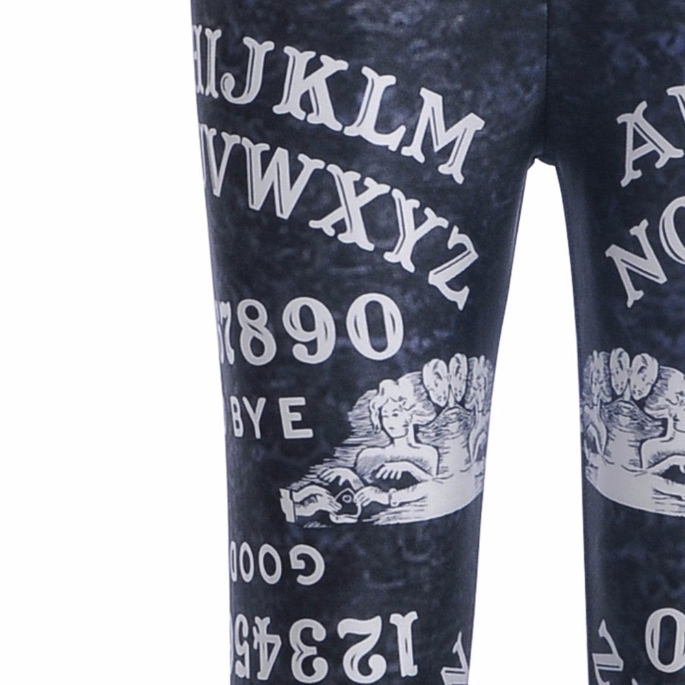 Ouija 3D Print Leggings