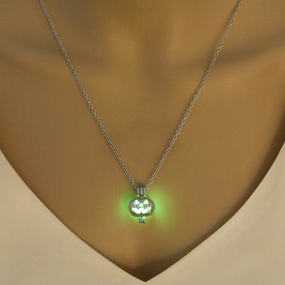Luminous Hollow Glowing Pumpkin Necklace