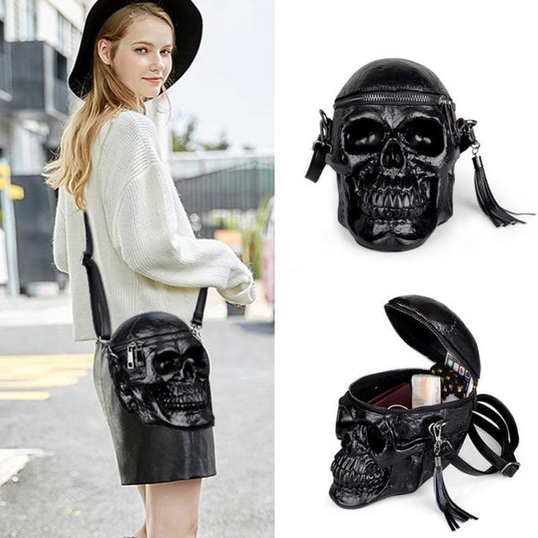 Gothic Skull Handbag