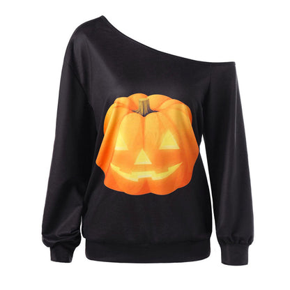 Happy Halloween Pumpkin Blouse