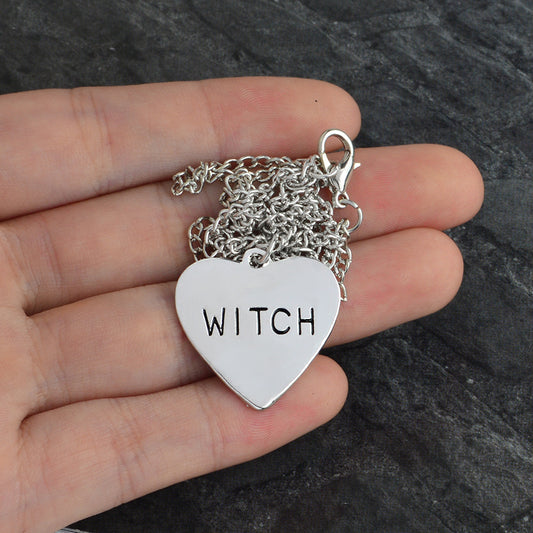 Witch Heart Necklace