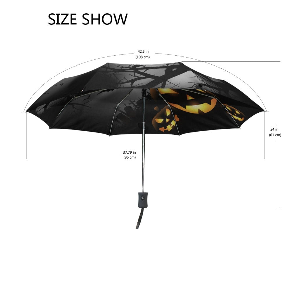 Sun And Rain Decorative Halloween Umbrella