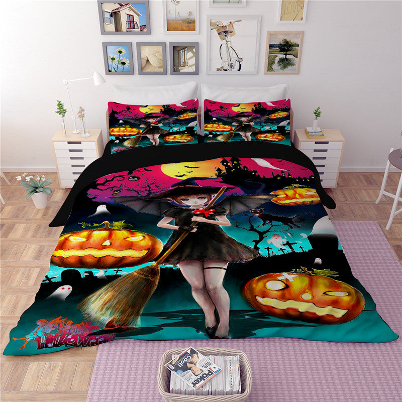 Halloween Themed Duvet Bedding Sets
