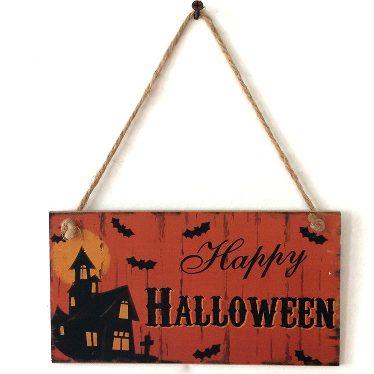 Halloween Decorative Door Signs