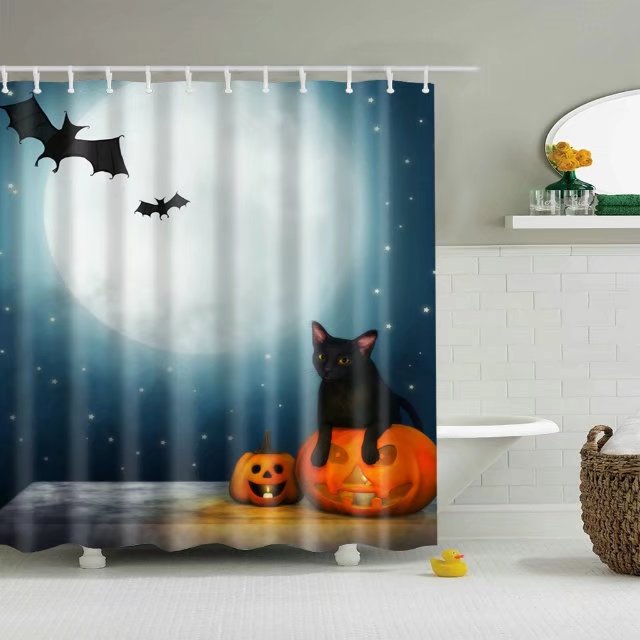 Halloween 3D Shower Curtains