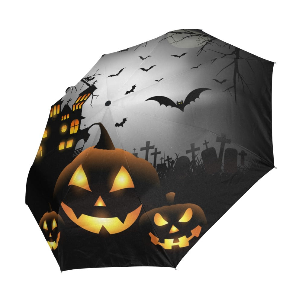 Sun And Rain Decorative Halloween Umbrella