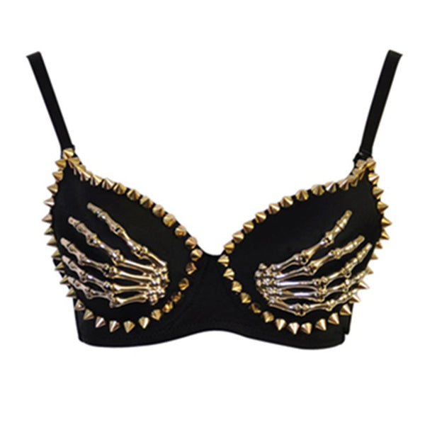 Claws Rivet Steampunk Bra