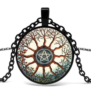 Pagan Tree Pendant Necklace
